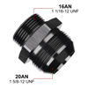 Picture of EVIL ENERGY 20AN Flare to AN16 ORB Male O-Ring Fitting Adapter