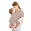 Picture of Acrabros Baby Wrap Carrier,Hands Free Baby Carrier Sling,Lightweight,Breathable,Softness,Perfect for Newborn Infants and Babies Shower Gift,Dark Cappuccino