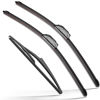 Picture of RAINTOK Windshield Wiper Blades Replacement for Nissan Rogue 2008 2009 2010 2011 2012 2013 / Nissan Rogue Select 2014 2015 Original Factory Quality Front Rear Wipers Blade Set - 26" 14" 12"