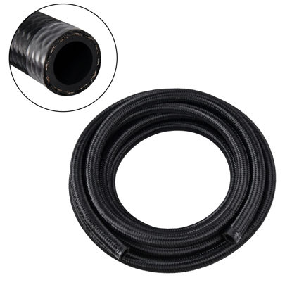 Picture of EVIL ENERGY 8AN Fuel Line, AN8 Braided Fuel Hose Nylon CPE 10FT Black