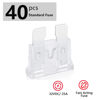Picture of (40Pcs) 25 Amp Standard Automotive Fuse, 25A 12V 24V 32V Car Blade Fuses ATO APR ATS for Car/RV/Truck/SUV/Motorcycle/Boat/Bus
