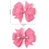 Picture of 40PCS 3 Inch Hair Bows for Girls Grosgrain Ribbon Toddler Hair Accessories with Alligator Clip Bow for Toddler Girls Baby Kids Teens In Pairs