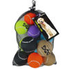 Picture of insum Squeaky Tennis Balls for Dogs Colorful Easy Catching Pet Toy Balls 12 Pack (2.5inch-6colors)