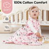 Picture of Yoofoss Baby Sleep Sack 12-18 Months 0.5 Tog Wearable Blanket for Baby, 3 Pack 100% Cotton Infant Toddler Sleeping Sack 2-Way Zipper Lightweight Sleep Sack