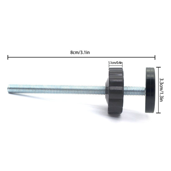 Picture of 4 Pack 8MM Baby Gate Threaded Spindle Rod - 8CM short for Safety Pressure Gates