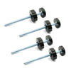 Picture of 4 Pack 8MM Baby Gate Threaded Spindle Rod - 8CM short for Safety Pressure Gates