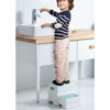 Picture of Victostar 2 Step Stool for Kids, Anti-Slip Sturdy Toddler Two Step Stool for Toilet Potty Training, Bathroom,Kitchen (Green-White)