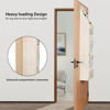 Picture of Univivi 5-Shelf Over Door Hanging Organizer Fabric Door Storage with 4 Large Pockets and 3 Small PVC Pockets Wall Mount Hanging Storage Organizers (Beige)