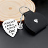 Picture of JCHCAMRY I Couldn't Pick A Better Dad,Stainless Steel Engraving Guitar Dccessories Pick Gift for Dad PaPa Father Musician Guitar Player Birthday Christmas Thanksgiving Father's Day Gifts(Dad)