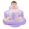 Picture of Inflatable Baby Chair, AirSwim Baby Inflatable Seat for Babies 3 Months and Up Summer Inflatable Baby Seat for Sitting Up, Blow Up Baby Floor Seat with Built in Air Pump, Purple