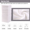 Picture of Cute Castle Ultra-Soft Baby Washcloths, 16 Pack - 9" by 9", Gentle on Sensitive Skin for Face and Body, Plush, Super Absorbent Wash Clothes for Girls and Boys, White