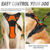 Picture of BARKBAY No Pull Dog Harness Front Clip Heavy Duty Reflective Easy Control Handle for Large Dog Walking(Orange,M)