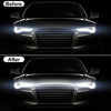 Picture of Car Hood Light Strip, 71 Inches Flexible Exterior Car LED Strip Lights Waterproof Car Hood Light Daytime Running Light Strip for Cars, Trucks (White)
