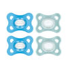Picture of MAM Comfort Pacifiers, Newborn Pacifiers, 4 Count, MAM Pacifiers 3-12 Months, Best Pacifier for Breastfed Babies, Boy Silicone Pacifier