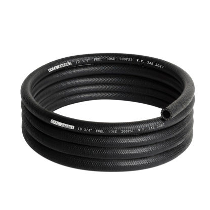 Picture of EVIL ENERGY 3/4 Fuel Hose Line Push Lock NBR Rubber SAE 30R7 10FT 200PSI