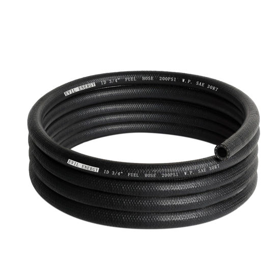Picture of EVIL ENERGY 3/4 Fuel Hose Line Push Lock NBR Rubber SAE 30R7 10FT 200PSI