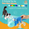 Picture of TOOPTATE Squeaky Dog Toys - Plush Stuffed Animal Dog Toys for Large, Medium, Small Dogs to Keep Them Busy (Blue, Large)