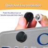 Picture of Black License Plate Screw Caps - High Gloss Finish Screw Covers and 8 PCS M6X20mm Stainless Steel License Plate Screws,Rust Resistant License Plate Frames Screw, Machine Plate Bolt Fastener Kits