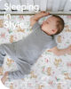 Picture of TotBasic Crib Sheets Netural for Girls Boys, Premium Soft Crib Mattress Fitted Sheet, Ultra Breathable Baby Sheets, Super Stretchy Baby Bed Sheets 28x52x9 Extra Deep Pocket