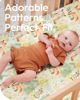 Picture of TotBasic Crib Sheets Netural for Girls Boys, Premium Soft Crib Mattress Fitted Sheet, Ultra Breathable Baby Sheets, Super Stretchy Baby Bed Sheets 28x52x9 Extra Deep Pocket