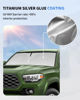 Picture of for Toyota Tacoma Windshield Sun Shade 2016-2021 2022 2023, Custom Fit 2024 Toyota Tacoma 2Dr 4Dr Pickup UV Reflector Thicken 4-Layer Foldable Sunshade Protector for Tacoma Interior Accessories