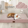 Picture of WNPETHOME Orthopedic Dog Beds for Large Dogs, Extra Large Waterproof Dog Bed with Removable Washable Cover & Anti-Slip Bottom, Egg Crate Foam Pet Bed Mat, Multi-Needle Quilting XL Dog Crate Bed