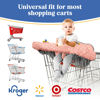 Picture of Shopping Cart Cover for Baby PILLANI, Baby Registry Items, High Chair Cover for Restaurant Seat, Grocery Cart Cover for Baby Girl/Boy, Buggy Covers for Babies, Toddler Cart Cover, Infant Cart Hammock
