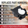Picture of HVAC Heater Air Blend Door Actuator Replacement by AA Ignition - Compatible with Lexus & Toyota - ES300h, ES350, RX350, Avalon, Camry, Highlander, Sienna - Replaces 604-906, 87106-07120 - Right Main