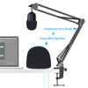 Picture of Seiren Mini Boom Arm Mic Stand with Pop Filter, Adjustable Suspension Boom Scissor Arm Stand with Pop Filter for Razer Seiren Mini USB Streaming Microphone by SUNMON