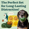 Picture of WOOF Pupsicle and Treat Tray - Long-Lasting Interactive Dog Toys for Boredom and Silicone Treat Mold for Dog Treats - Reusable, Dishwasher Safe - Dog Toys For Small Dogs 10-25 lbs