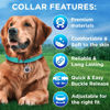 Picture of TECEUM Reflective Pet Collar - Teal - XL - Basic Nylon Dog Collar - Quick Release Buckle - Fits Small, Medium and Large Dogs, Puppies, Cats - ESA & Service Dog Options