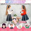 Picture of Mini Karaoke Machine for Kids Age 4-12, Bluetooth Speaker with 2 Wireless Microphone & LED Lights, Christmas Birthday Gifts for Girls Boys Kids Adults