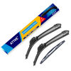 Picture of 3 Wiper Blades 28" + 14" Front Wiper + 12" Rear Wiper Blades for Nissan Versa Note 2014 2015 2016 2017 2018 2019-OE Original Quality (Pack of 3)