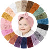 Picture of Jesries 22 PCS Baby Headbands Soft Nylon Hairbands with Bows Girls Hair Accessories for Newborn Infant Toddler Kids Handmade