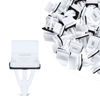 Picture of GOOACC 50PCS Rocker Panel Moulding Clip for Honda Accord CR-V Civic Element Odyssey Pilot Prelude for Acura CL Integra MDX RL RSX TL TSX Vigor White Nylon Retainer Clips 91513-SM4-000