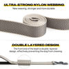 Picture of Fida 5 FT Heavy Duty Dog Leash with 2 Comfortable Padded Handles, Traffic Handle & Advanced Easy Snap Hook, Reflective Walking Lead for Large, Medium & Small Breed Dogs, Grey