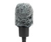 Picture of PhantAccy Pop Filter/Windscreen for Audio-Technica AT-2020 AT-2035 AT-2040 AT-2040 AT-2050 AT-2500 AT-4040 Microphones, Furry Mic Cover for Wind and Ambient Noise Reduction (Furry-BlackWhite)