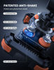 Picture of Lamicall Motorcycle Phone Mount Holder - [Dual Vibration Dampener] [Anti Shake] Motorcycle Cell Phone Holder, Upgrade Bike Phone Mount, Fit iPhone 15/14/ 13 Pro Max, More 4.7-6.7" Phones, Orange