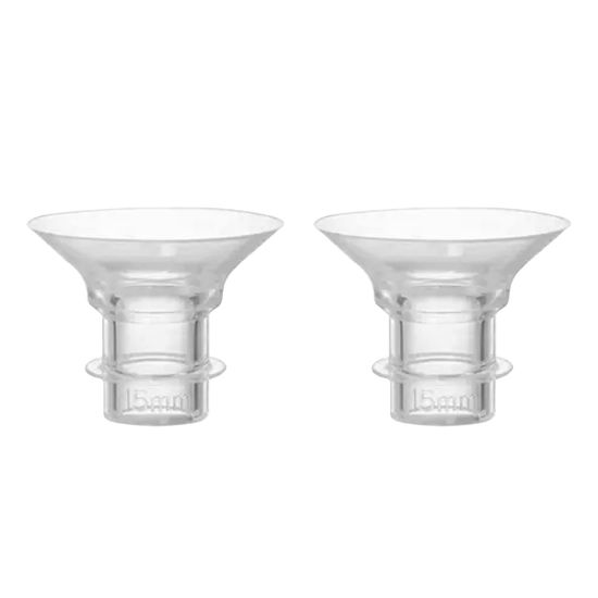 Picture of Flange Insert 15mm, Compatible with S9/S12/S9Pro/S12Pro Wearable Breast Pump Parts Replace, Pump Shield/Flange Insert to Reduce 24mm Down to 15mm