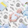 Picture of Boho Portable Baby Play Mat, 43 x 43 Inch Washable Foldable Crawling Mat, Non Slip Playmat for Babies, Kids Play Mats Pad for Floor Playpen Toddler Infants Tummy Time Activity (Leaf Theme)