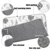 Picture of Boho Portable Baby Play Mat, 43 x 43 Inch Washable Foldable Crawling Mat, Non Slip Playmat for Babies, Kids Play Mats Pad for Floor Playpen Toddler Infants Tummy Time Activity (Leaf Theme)