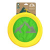 Picture of Hound2O Dog Chew Toys - Reflective Flyer, Green - Tough, Engaging, & Interactive Chew Toys - Chew, Chase, & Fetch - Durable Materials That Float - Easy to Clean for Outdoor Play - Non-Toxic Materials