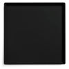 Picture of DogBuddy Dog Food Mat - Waterproof Dog Mat for Dog Bowls, Silicone Mat for Dog Food and Water Bowl, Rubber Dog Bowl Mat with Edges, Nonslip Pet Food Mat, Dog Feeding Mat (XS: 11" x 11", Black)