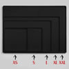 Picture of DogBuddy Dog Food Mat - Waterproof Dog Mat for Dog Bowls, Silicone Mat for Dog Food and Water Bowl, Rubber Dog Bowl Mat with Edges, Nonslip Pet Food Mat, Dog Feeding Mat (XS: 11" x 11", Black)