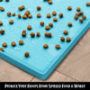 Picture of DogBuddy Dog Food Mat - Waterproof Dog Mat for Dog Bowls, Silicone Mat for Dog Food and Water Bowl, Rubber Dog Bowl Mat with Edges, Nonslip Pet Food Mat, Dog Feeding Mat (Large: 24"x16", Maya)