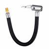 Picture of LUMITECO Locking Tire Chuck with Rubber Hose and Standard Tire Valve Fine Thread, Tire Inflator Pump Hose Adapter for Twist On Convert to Lock On Connection
