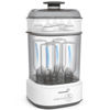 Picture of Bottle Sterilizer and Dryer, Compact Electric Steam Baby Bottle Sterilizer (Esterilizador de Biberones), Bottle Sanitizer for Baby Bottles, Pacifiers, Pump Parts Black
