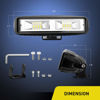 Picture of Nilight - 15021F-B LED Light Bar 2PCS 6 Inch 48W Flood Driving Fog Light Off Road Lights Boat Lights driving lights Led Work Light SUV Jeep Lamp, 2 years Warranty