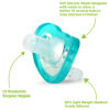 Picture of RAZBABY JollyPop Baby Pacifier Newborn, 3m+ (Teal, 10 Count)