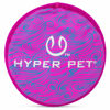 Picture of Hyper Pet Flippy Flopper 9" Flying Disc Soft Dog Toy, Floats in Water & Safe on Teeth, Pack of 1, Purple Swirl Design